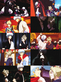 shippingdelights:     Gintoki and Tsukuyo └ Trying to shoulder the burden all by yourself? Don’t be such a stranger. Weep and ask for help. Lean on me with your runny nose. Cry when you feel like crying. Laugh when you feel like laughing. When you’re