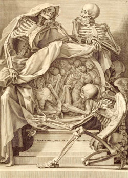 scribe4haxan:Beautiful Death (1691) ~ by Bernardino Genga &amp; Charles Errand…