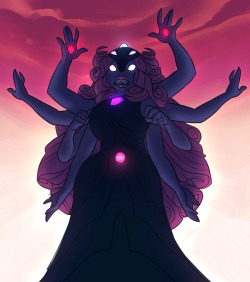crystalgem-confessions:  I’m guessing that the gems did Ring Around the Rosie to form the Titan gem. 