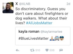 See? They know what we mean. They&rsquo;re willfully ignorant/racist when they spew that all lives matter bullshit.