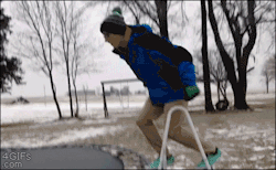 4gifs:  Frozen trampoline. [video] 