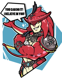 shiartfarts:   PRINCE SIDON, THE ENCOURAGING FISH BOYFRIEND So lemme just be dragged after the bandwagon of totally adoring this dude~  