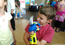 raggedick:  copacetic:  cubebreaker:  E-Nabling the Future is an organization of volunteers who produce 3D-printed prosthetic superhero arms for kids in need.  This is bloody brilliant!  this is that future i’m talking about! fuck yes!