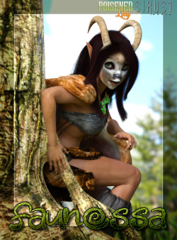  Introducing a new set of clothing, props, and morphs to inject some fantasy into your runtime!  Faunessa is a complete character and clothing bundle ready for all your  Runtime adventures. This set includes a set of faun legs that use  geo-graphing for