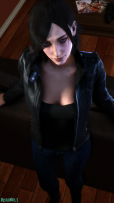 Juli is a cutey with a spankable booty.Note: Did a quick test with the new release from Smug Bastard and Red Menace. Always quality work but I may start using the compressed textures in the future cause damn does she hog a lot of SFM’s memory usage.Full