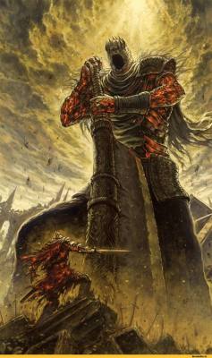 lordofcindergaming:  Yhorm, The Giant.(Please share if you know the artist, I do not own this art)