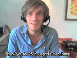 derpyisthebest:  pewdsgasm:  lamsarefluffy:  10 MILLION FREAKING BROS (sorry for the really bad, long gif set but this is a big deal and i know i can’t gif for frick but oops did it anyways cause freaking 10 mil oh yeah i also know i missed a bunch