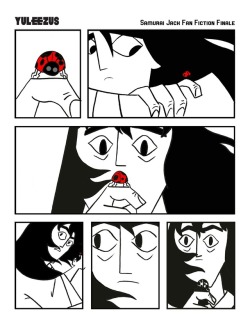 ninsegado91: yuleezus:  My Samurai Jack season 5 fan-fiction, the how it should have ended. Definitely geared more towards the JackxAshi ship 👀 what do you think ?  Happy ending :’) 