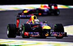 ilovemotogp:  Sebastian Vettel / Red Bull Renault, winner of the 2013 Formula 1 Grande Premio Petrobras do Brasil