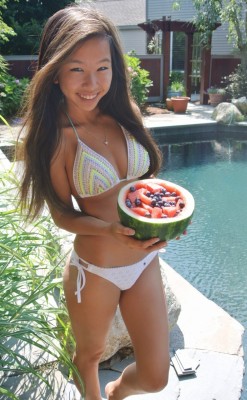 Look at those melons!