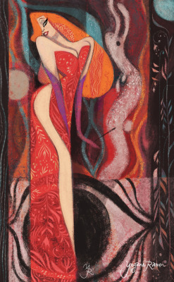 ottoghetto:  yrganeramon:  That being said, this illustration is inspired by the work of Klimt (oOOOooo REALLY??). Jessica Rabbit - by Yrgane RAMON   &lt;3  