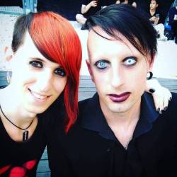 Became friends with all the Manson clones xD We hate love We love hate Fuck it!!!!!! #emo #emogirl #emotrap #marilynmanson #rawr #alternative #concert #trap #tgirl #transsexual #scene #scenegirl #cute #manson #marilyn #rockon #metal
