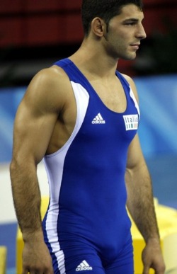 fuck-you-coach:  Courtesy of nothingexceedslikeexcess and beautifulmaleimages. The last guy is hot because he looks very much like my dream husband: Olympic gold-medal wrestler ANDREA MINGUZZI (Italy). 