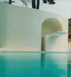 palmvaults:Pool designed by Alain Capeilleres, South of France, 1986.Via @popularsizes