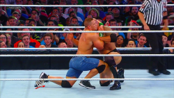 wweass:  Flashback to Wrestlemania 2012. Boom. Dat Ass. Cena is the only man that can make Jorts hot.