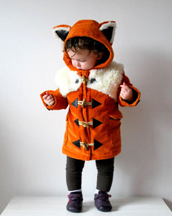 whatthefawxblogs: sosuperawesome:  Fox, wolves, bee and ladybird coats by OliveAndVince on Etsy  @impishskald !!!!!!!!!!!!!!!!!!!!!!! 