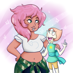 a-peridot:  Pearl x mystery girl is the cutest 