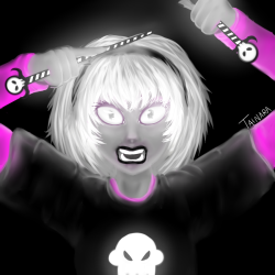 tata-evans :  Hello again Sunny uvu im that anon who asked one picture of Grimdark Rose, you probably dont remeber but i wanted to thank you cuz that helped me!  (oh, and I heard youre accepting birthday art submissions?? Is there anything you’d like