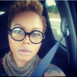 theblackestberryblog:  Why the fuck is she so perfect?  Looks like chrisette Michelle