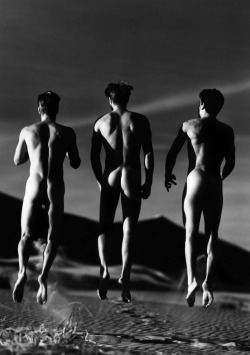 gonevirile:  Jeff Clark, Troy Couture and Noah Christopher by Greg Gorman
