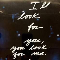 nevver:  Look for me