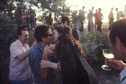 oblivion-soave:Pier Paolo Pasolini and Maria Callas kiss in the set of Medea, 1969.