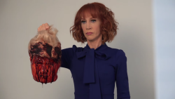 eternal-nova: mariahtwain:  m0th3rb0n3:  “Tyler and I are not afraid to do images that make noise.” - Kathy Griffin   The best part is all the snowflake trumpets who are screaming about this when they literally made effigies of Obama and hanged them