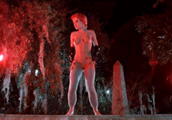 jasonfnsaint:  Return Of The Living Dead (1986) “Trash is naked again.”  Happy Halloween!