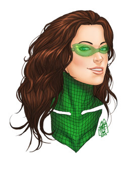 Emerald Valkyrie by Eeren by cyberkitten01   Another fab commission, this time of our lovely Kimberley by EerenShe was a joy to work with and still has some lots available. This piece was ฟ, so consider her  