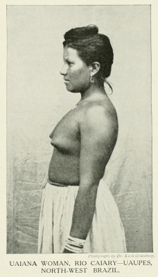 South American woman, from Women of All Nations: A Record of Their Characteristics, Habits, Manners, Customs, and Influence, 1908. Via Internet Archive.