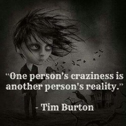 #crazy #reality #timburton