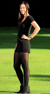 Pro golfer Michelle Wie