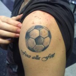 #Tattoo #tatuaje #curado #cicatrizando #football #pelita #brazo #ink #inked #inkedup #lara #venezuela #barquisimeto #gabodiaz04 #blackandgray
