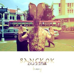BangKok Buddha Bunny ✨ Thailand 2013 #alexanderguerra #bangkok #thailand #bunny #rabbit #mask #masked #handmade #buddha #thai #selfie #selfportrait #art #photography #travellog (at the RaBBiTaT)