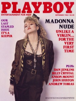 gotcelebsnaked:  Madonna - Playboy Magazine (Sept. 1985)  