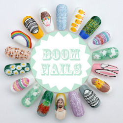 boomnails:  Happy Easter Boom Nails