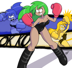 aeolus06:  Mama said KNOCK YOU OUT!  Don’t call it a comback!Punching Judy here to kick ass and take names!