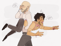 caustic-synishade:  abe the detective?abe the babysitter.  Wilford YES