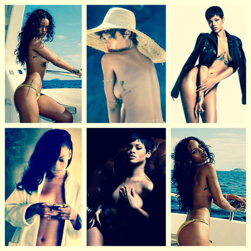 Porn Pics celebrixxxtiez:  Rihanna   See more naked