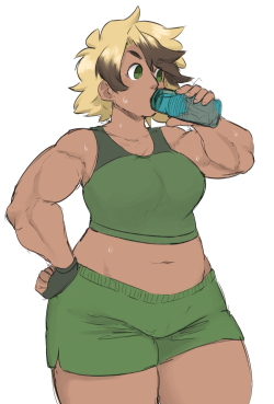 Shoguchime:letty And Lyn Cooling Down From A Good Workout