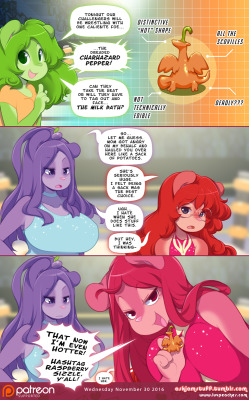 askjamstuff: (Date from original Patreon post.) Time for a new ep!~  FINAL PEPPER EVOLUTION!~    Support Ask Jam on Patreon! http://www.patreon.com/luvpeaches Also, find that Miu punk at all his other places. His personal Tumblr     DA Twitter And I