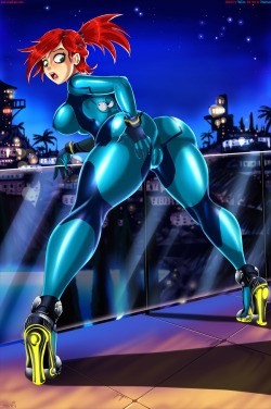 Shadbase:  Shadbase:bloo Suit Frankielittle Spinoff Pinup Of The Bloo Panties Comic