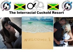 okhotwife:  Interracial Cuckold Resort Captions!!!! Very Hot!!!