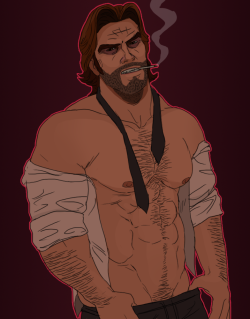 sarah-borrows:  Episode 2! Have a Bigby pinup! &lt;3 
