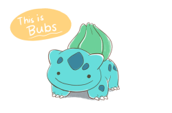 palaciospage:  So I have a new Pokemon plushie. It’s a bulbasaur but not a bulbasaur, it has a ditto face on it. I love it, so I gave it a small story. 