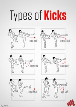 kungfu-online-center:    Kickboxing is an easy way to lose weight, burn calories and get stronger. Knock out boredom and blast fat all over with these muscle-sculpting kickboxing exercise moves.  
