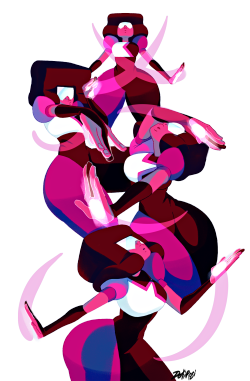 weirdlyprecious:  One Year afterPersonal Progress Exactly one year ago, I drew my first SU fanart with Garnet Dancing (you can find it here) and I haven’t stopped drawing lots of fanart since then. I’m proud of myself, not only because I feel like