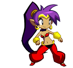 xopachi:  osha-watt:  Have some Half Genie Hero gifs, courtesy of a kind anon on /v/.  This was my favorite when I played it. lol The most overdone 2D idle animation I’ve seen outside of a fighting game. She is GETTIN’ it. And I’m so glad that