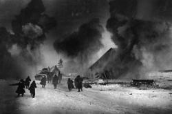collective-history:  A breach of the blockade of Leningrad ca. 1941