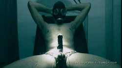 littlekinkyrabbit:  Had some fun last night.. Electric orgasm I’d love to share. Erostek 312b; Phase1 program building up with connections on cock an buttplug. Hmmmmmm :) Hope you enjoy this view on me squirting.. @mindofstarxi &lt;3
